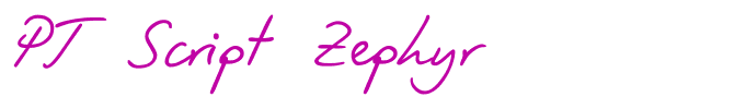 PT Script Zephyr